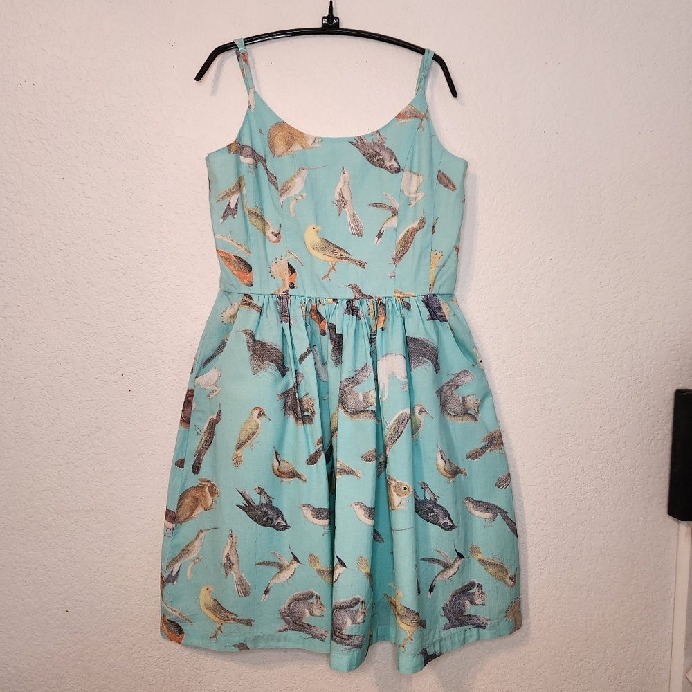Modcloth Knitted Dove Critter Dress, Size Unkown